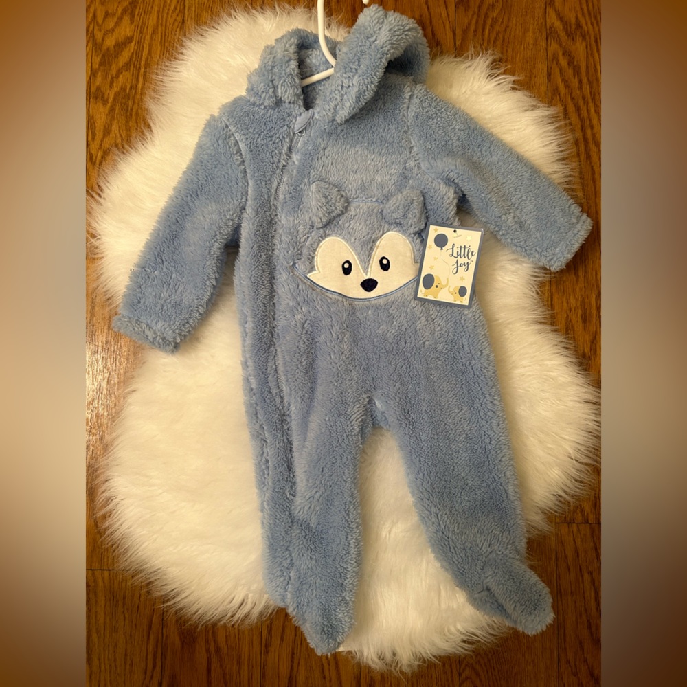 Blue jumpsuit